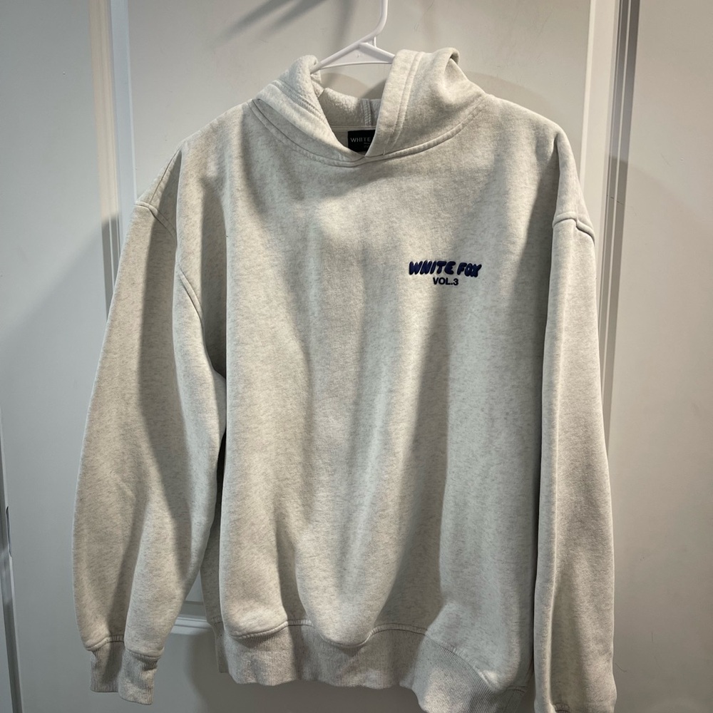 White Fox Boutique Cream Pullover Hoodie - Picture 6 of 9